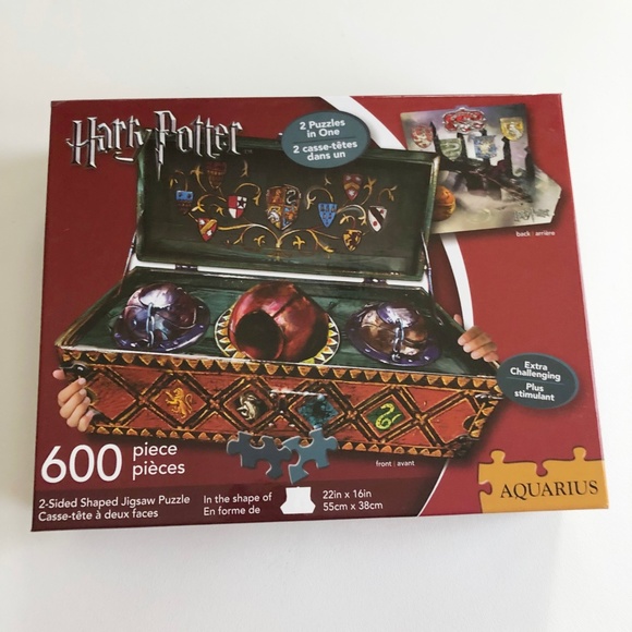 Lot 3 Harry Potter Puzzles- flying keys- quidditch- 2 sided SEALED & Opened - Picture 11 of 12